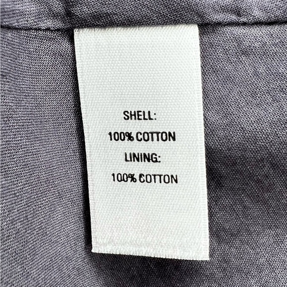 Hinge Nordstrom Gray/Purple w/Pink & Beige Polka Dots Skater A-Line Skirt- Large - Picture 7 of 7